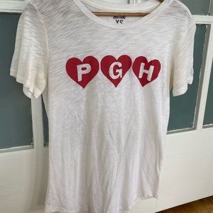 White PGH Tailgate Tee